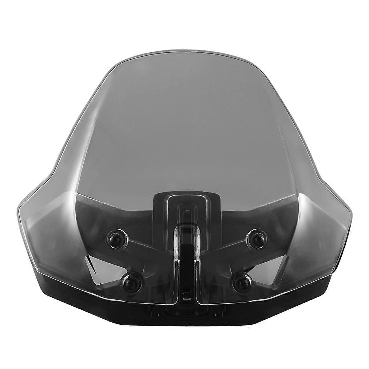 Windshield for , Adjustable Wind Deflector- Grey