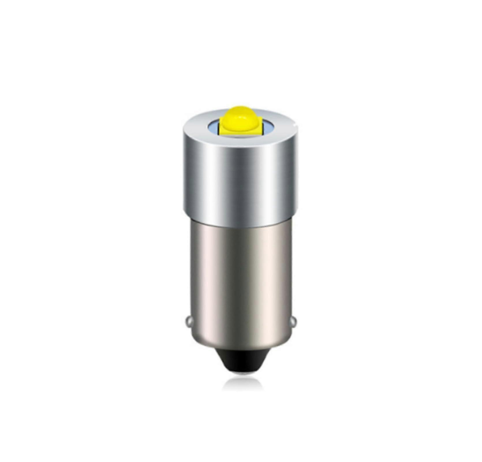 BA9S 6W LED Flashlight 500LM 30V High Brightness White Light Bulb Halogen Replacement 60 Watts Compatible