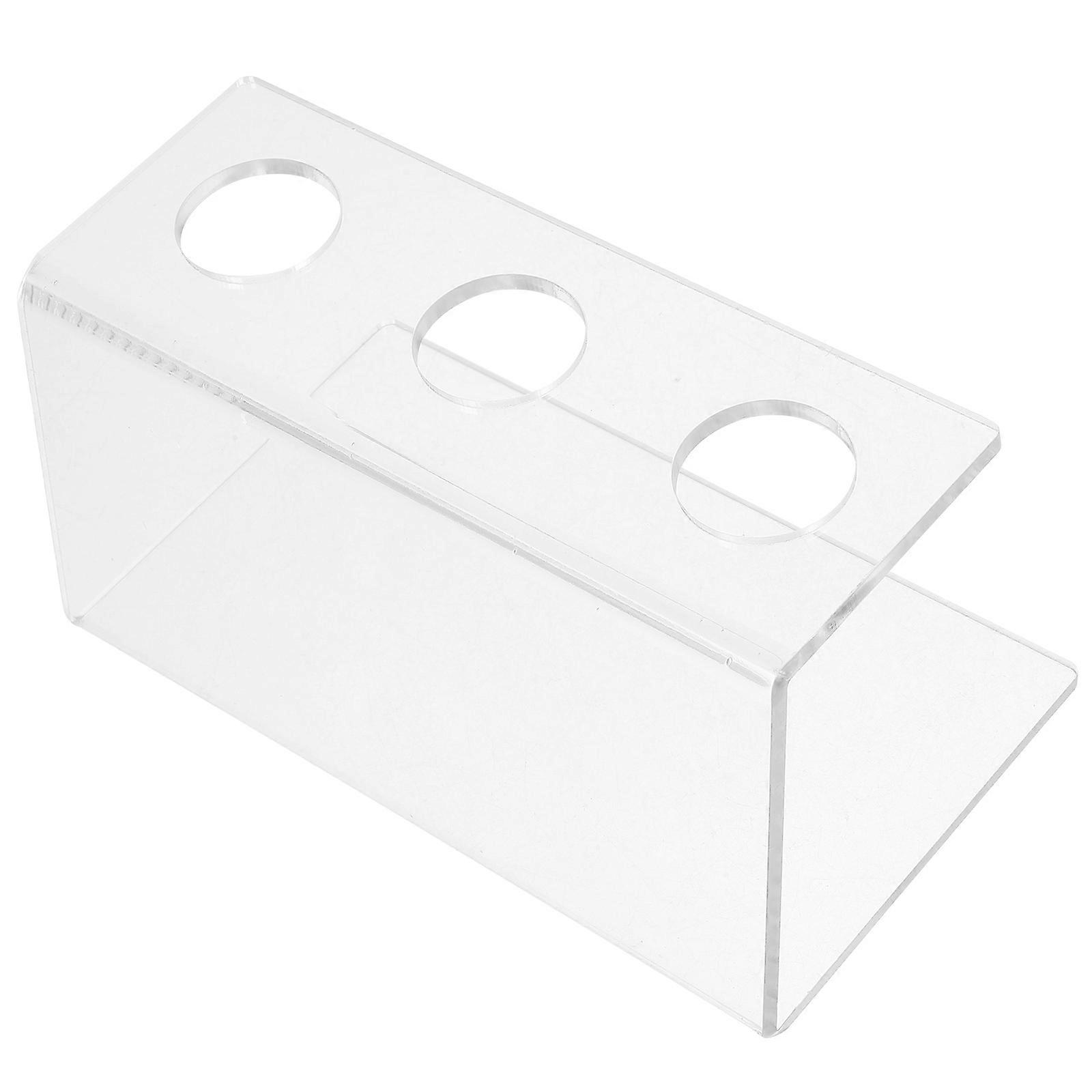 Acrylic Ice Cream Cone Holder for Storage 2Pcs Transparent Cone Stand