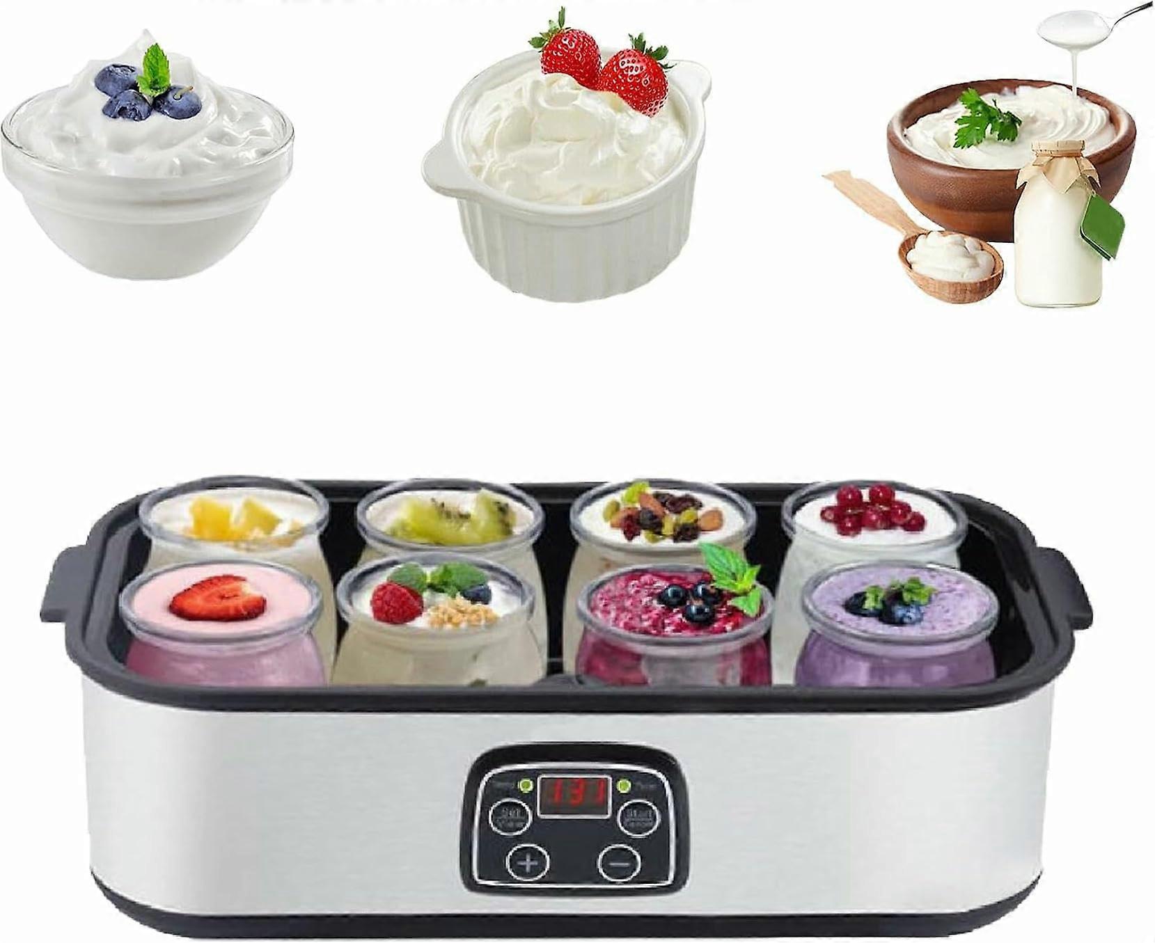 Automatic Yogurt Maker With LCD Display Multifunctional Model For Weekend Brunches And Quick Snacks