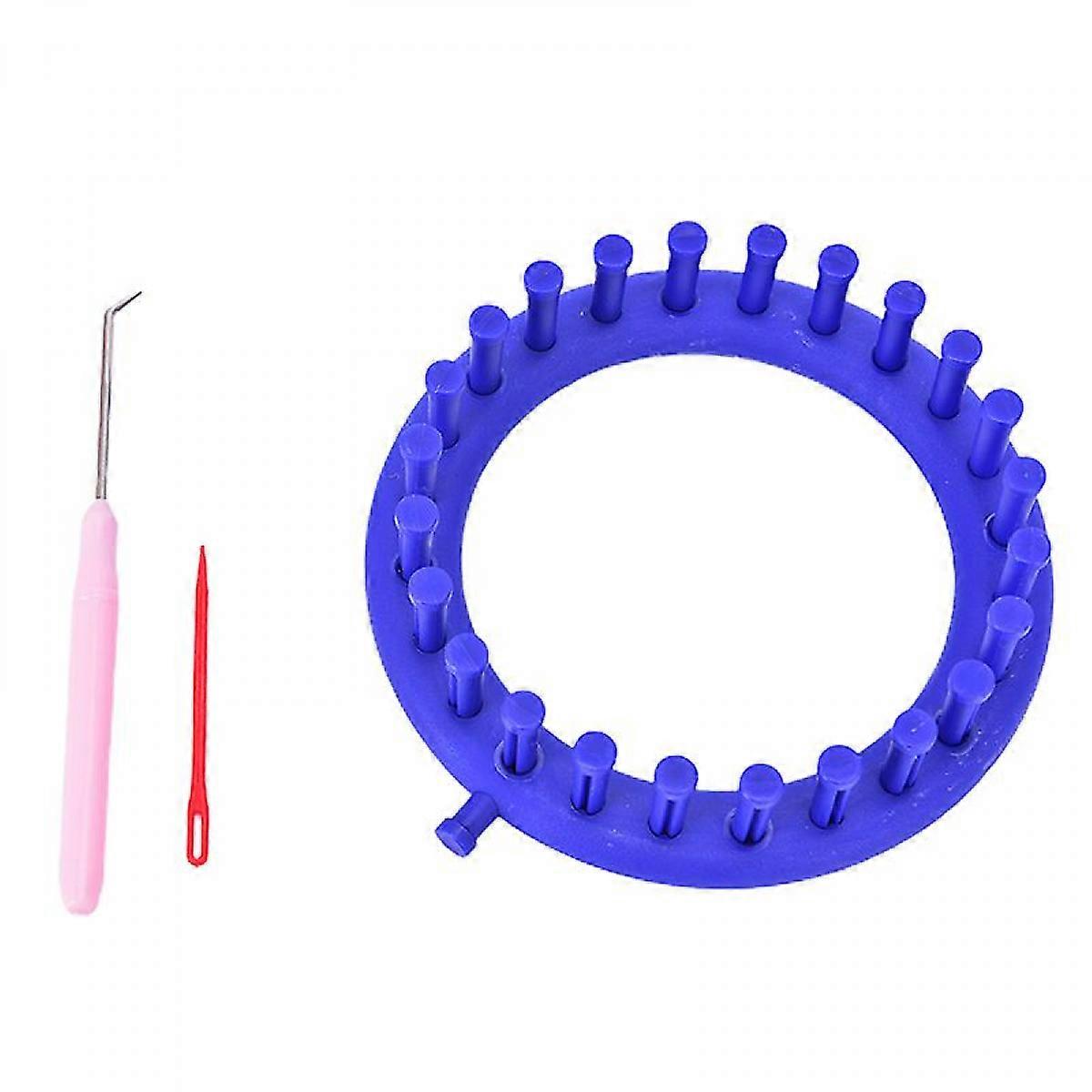 4Size Round Knitter Looms DIY Tool Kit Plastic Round Circle Creative Hat Sweater