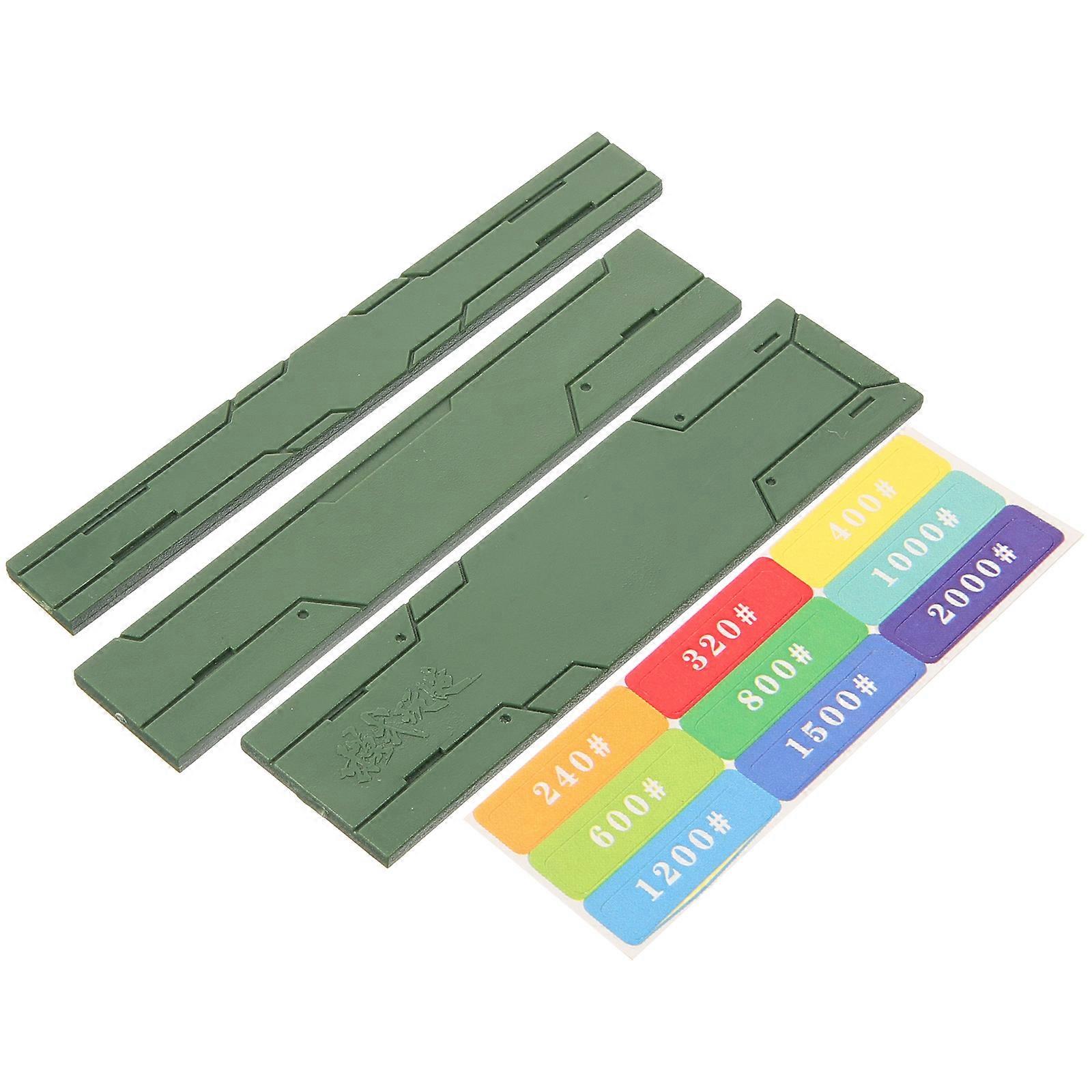 Acrylic Polishing Boards Model Sanding Tool for Toy 6 Pieces