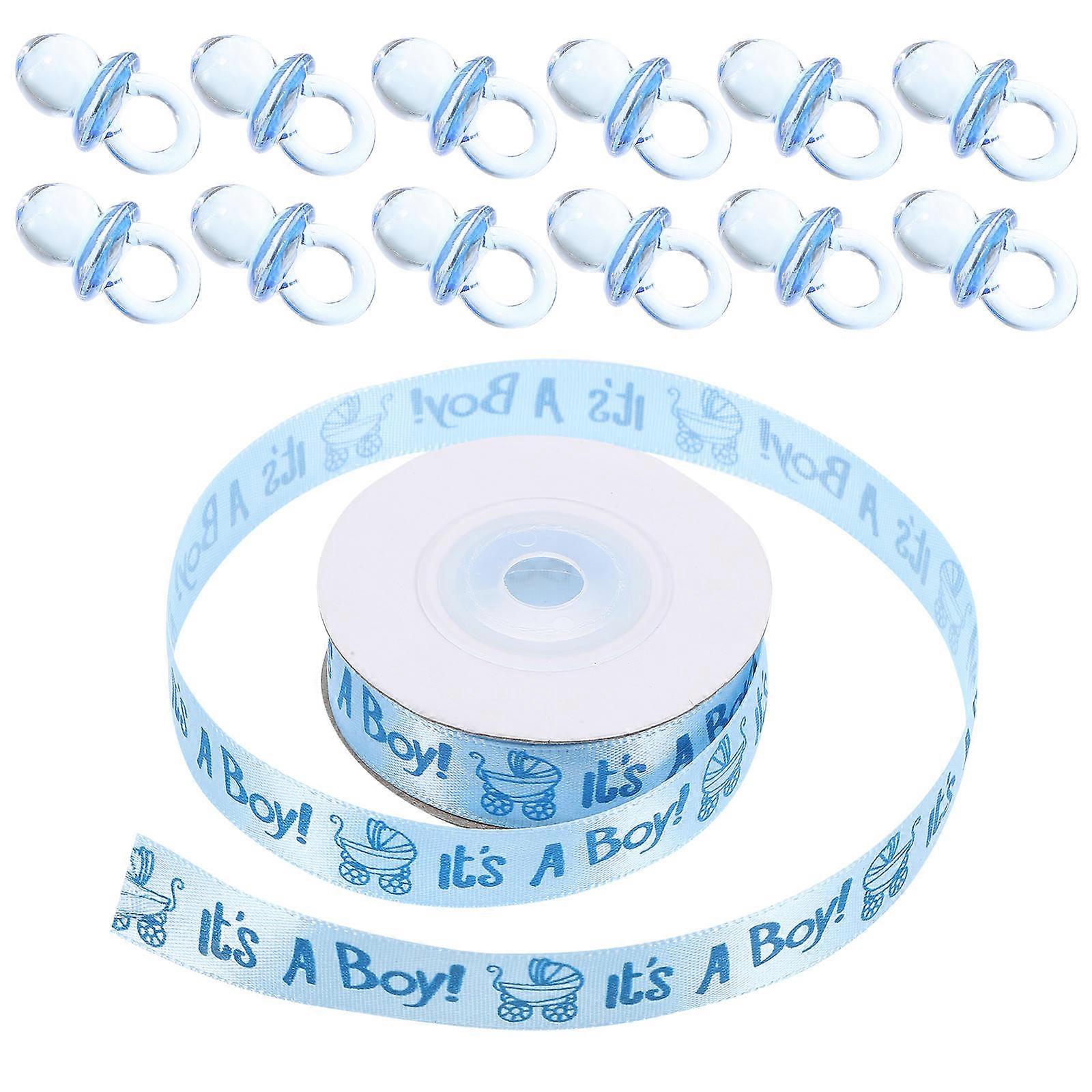 Baby Shower Party Favors 400 Pcs Pacifiers With Ribbon Suitable For Infants Adorable Pacifier Shape Gift Items