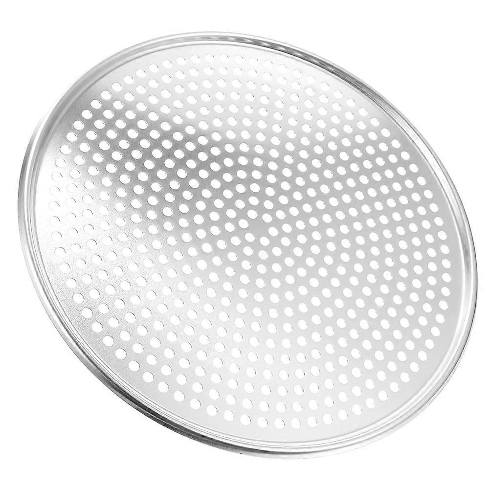 Round Shaped Pizza Plate Household Pan for Multi-Function Use 2Pcs