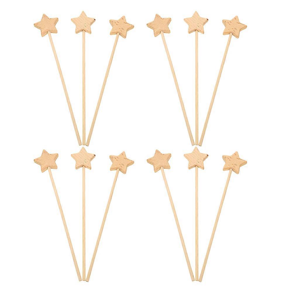 Lightweight Star Wand DIY Cosplay Tools For Partygoers 18.00X4.50X0.80CM Perfect For Stage Performances 48 Pcs
