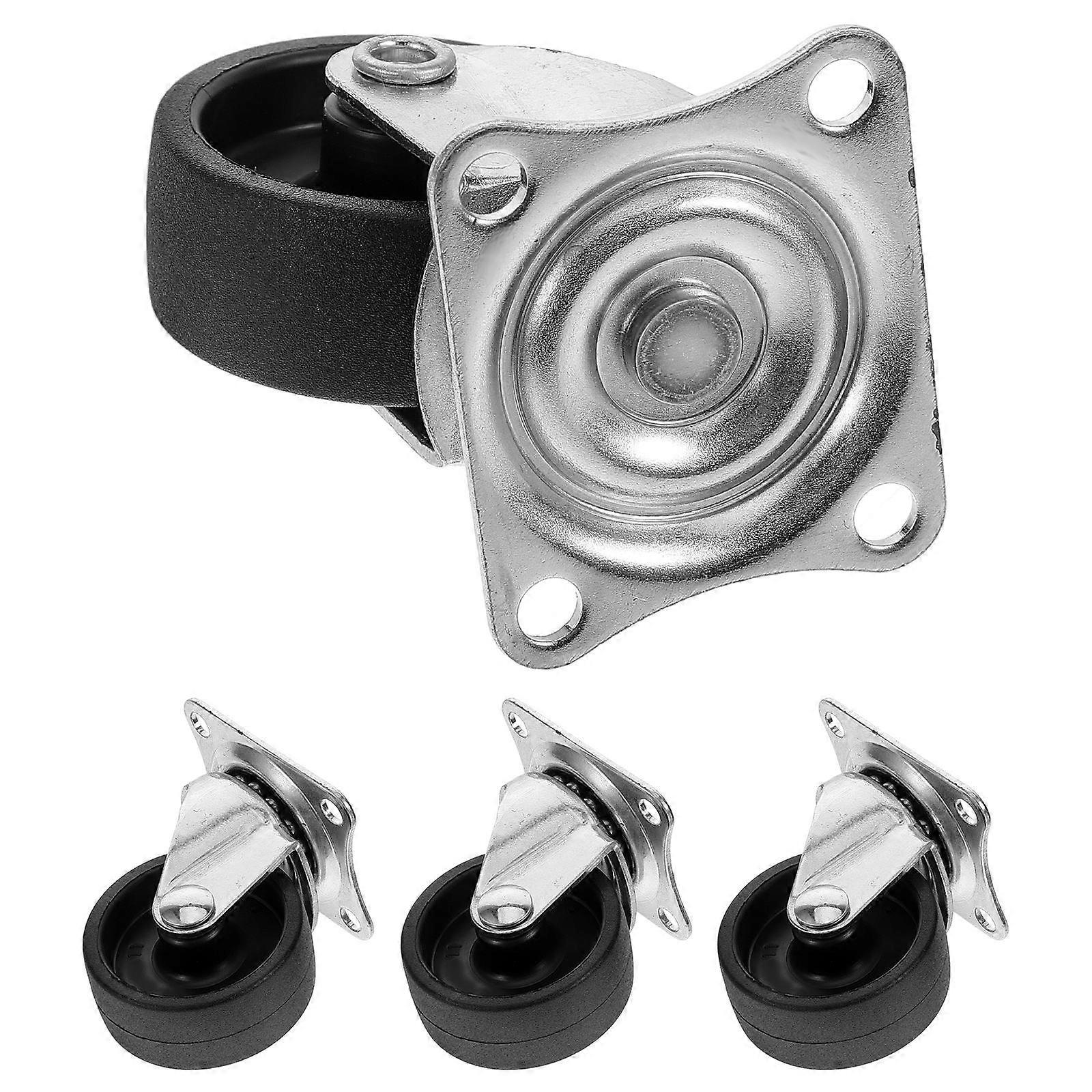 Heavy Duty Caster Wheels Replacement For Office Chair And Furniture 12 Pcs Multi Color Nylon Material For Smooth Movement