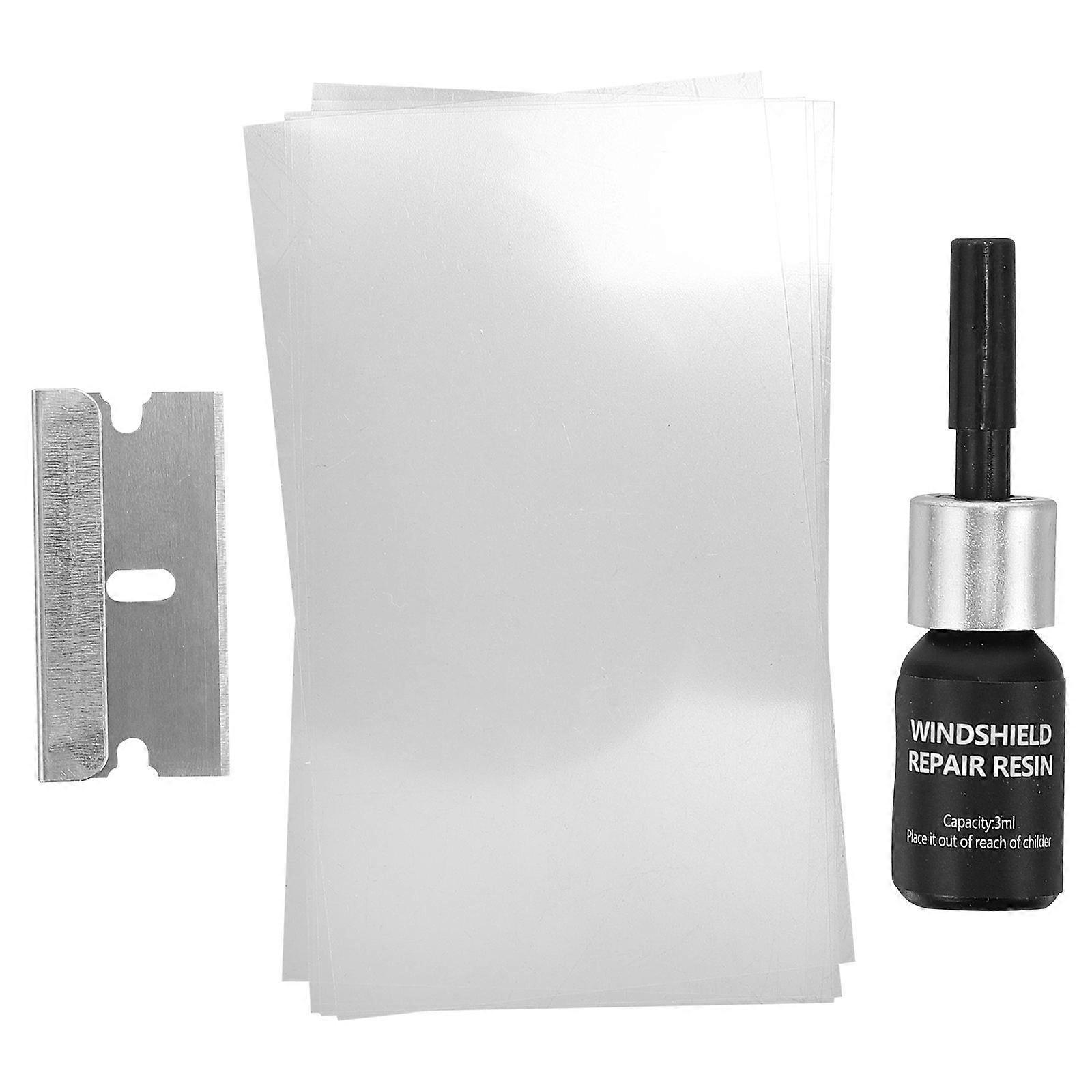 Cracked Windshield Repair Kit Glass Repair Liquid for 5Sets Use