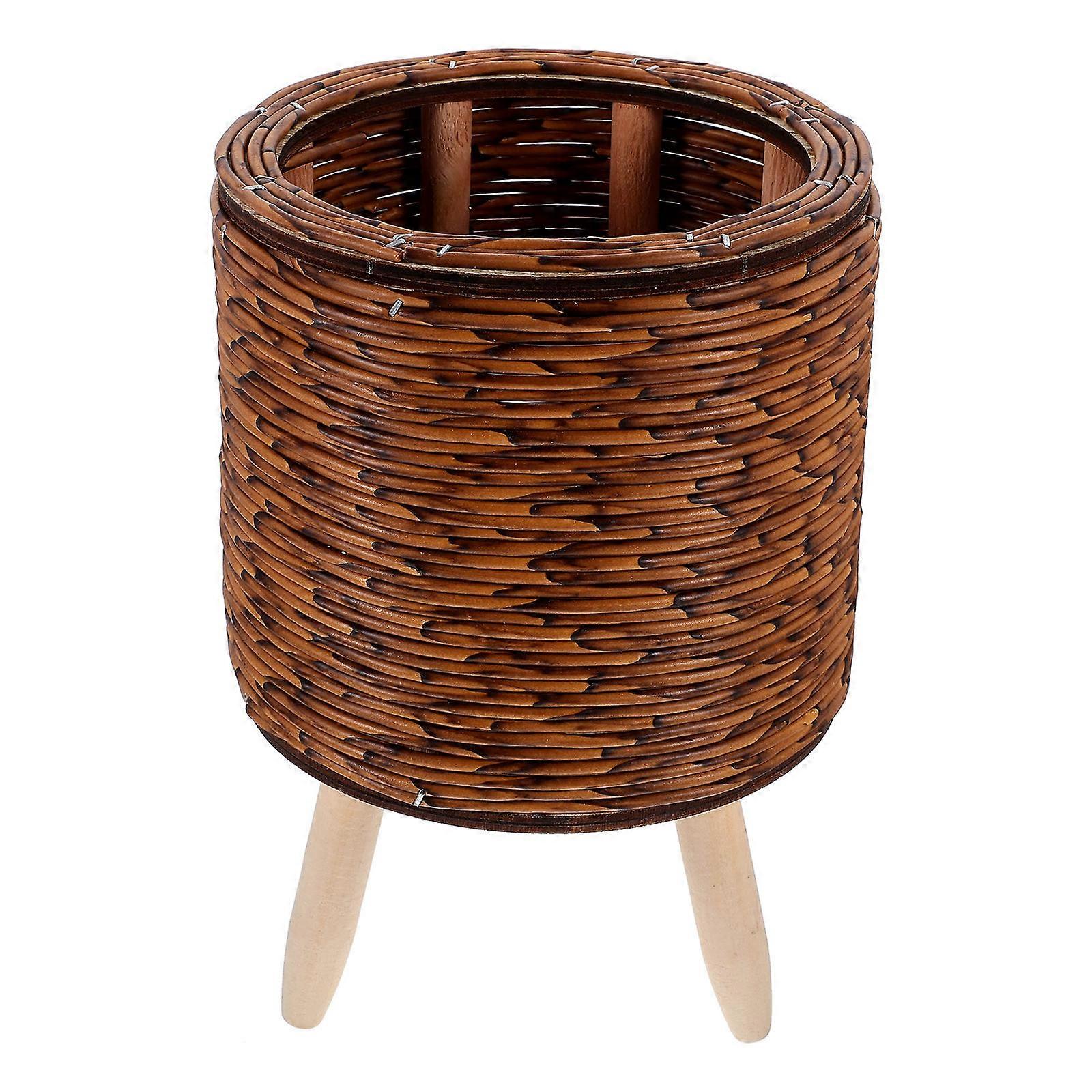 Handmade Woven Flower Pot Ideal For Home Storage Decorative Planting Use Multi 1Pack