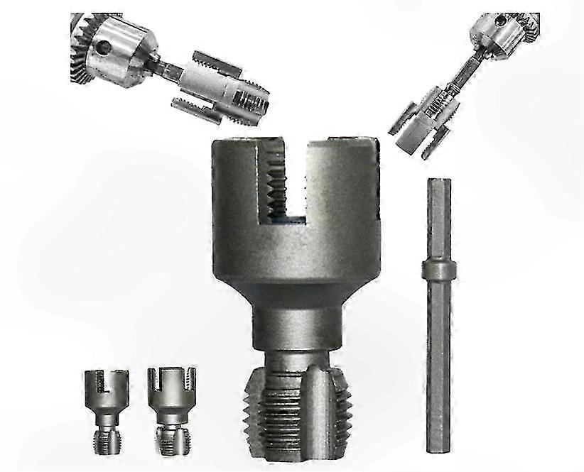 Pipe Threading Tool for Internal and External Plumbing Work with Dual Functionality
