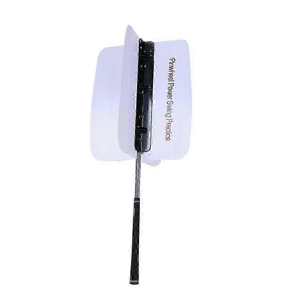 Golf Pinwheel Swing Power Fan Trainer Practice Training Aids