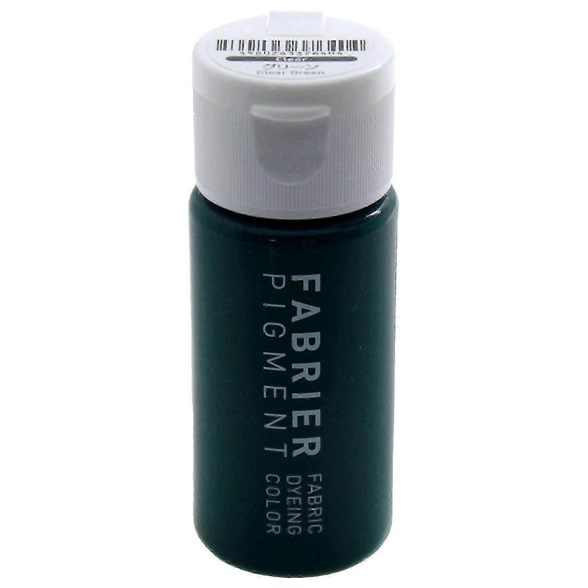 Seiwa Fabrier Clear Green Paint Leathercraft Fabric Dyeing Color 35ml