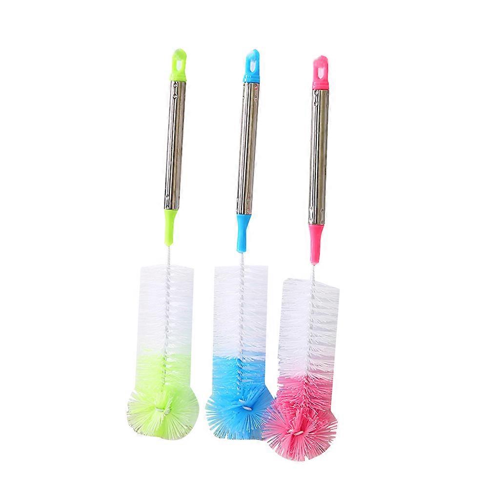 Cup with Long Handle Bottle Cleaner Brushes for Cleaning 6Pcs Assorted Colors