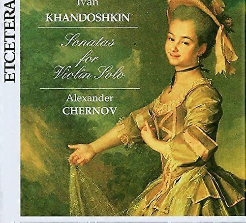 Sonatas for Violin Solo - Alexander Chernov [CD]