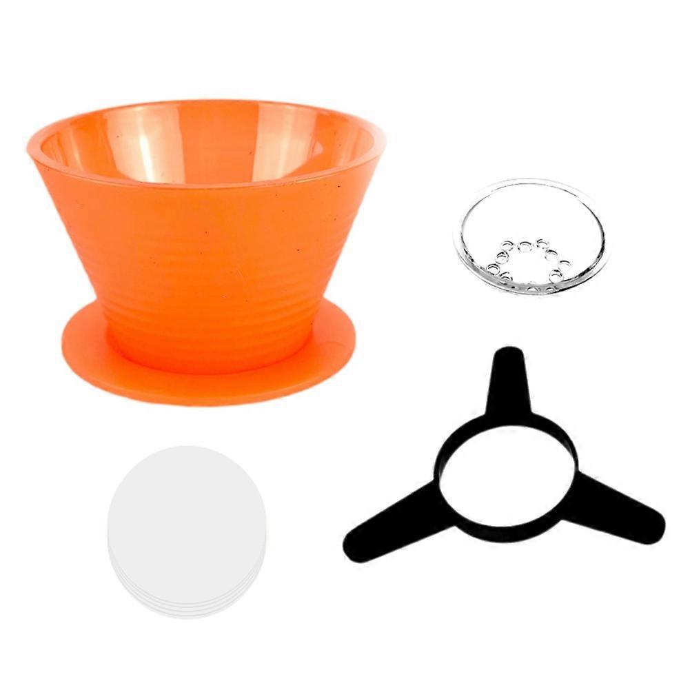 Pour over Coffee Dripper Filter Cup with Holder Slow Brewing C