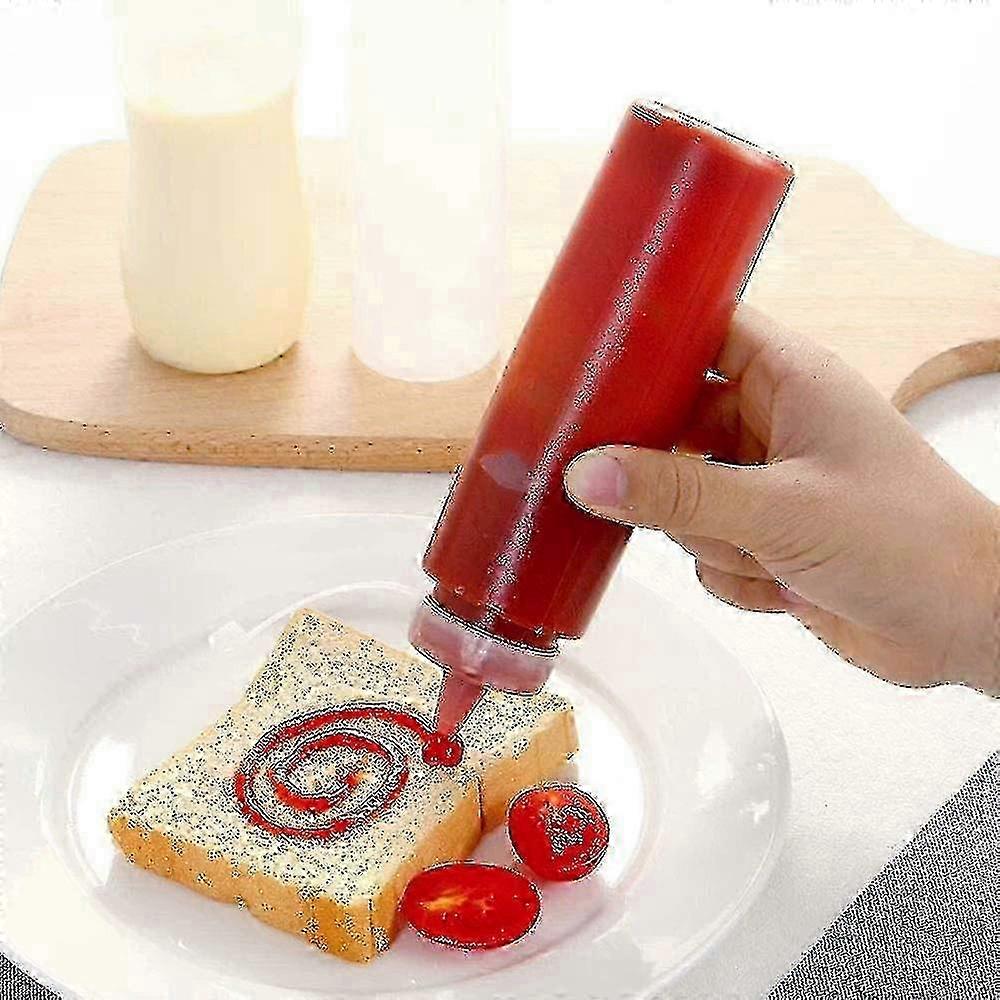 10-Piece 8oz (240ml) Leakproof Multi-purpose Squeeze Bottles