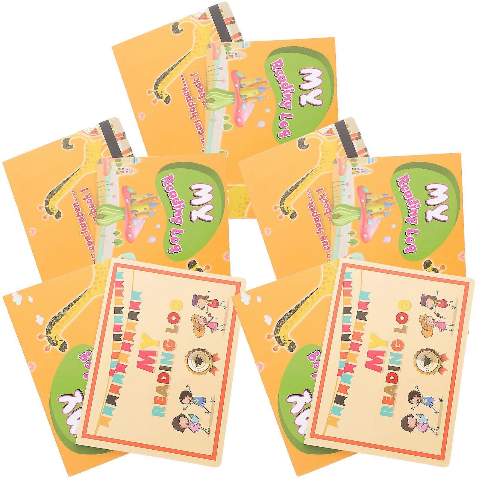 Educational Reading Bankbook for Kids with 50Pcs Recording Cards