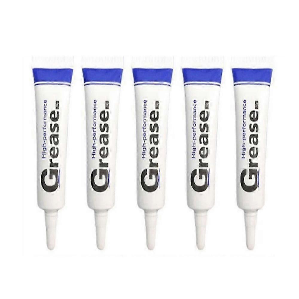 5x Automobile Spark Plug High Voltage Insulating Grease Ignition Coil Silicone Grease High and Low Temperature Corrosion Resistance