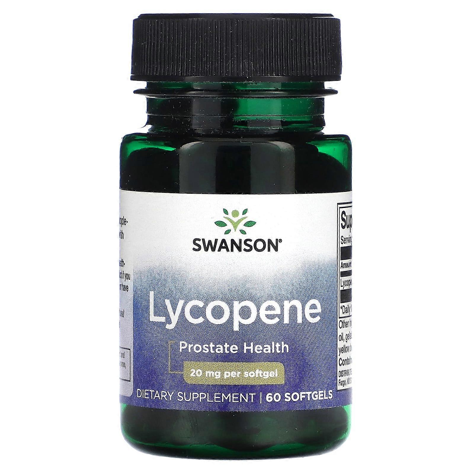 Lycopene, 20 mg, 60 Softgels