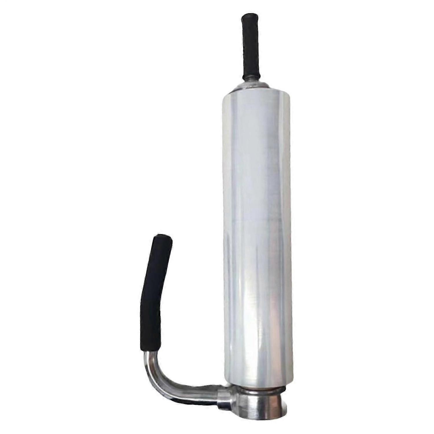 Stretch Film Dispenser for Industrial Use, Adjustable Pallet Wrapping Film Holder with Handle, Compatible with Various Film Sizes