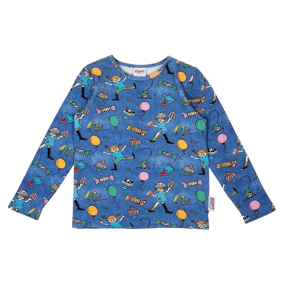 Pippi Langstrumpf Party Pippi Shirt Denim