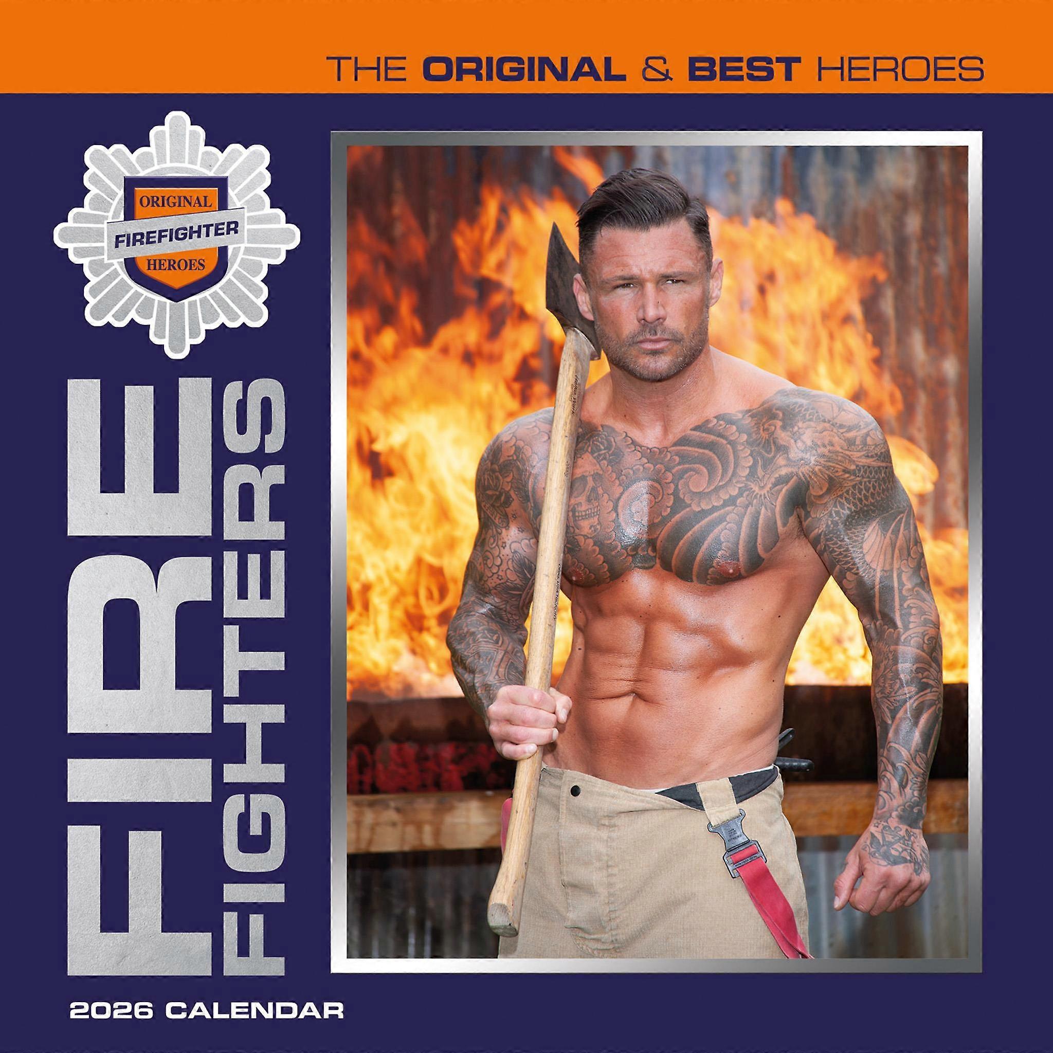 Carousel Calendars Firefighters Calendar 2026