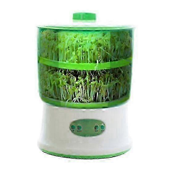 25-26 1 Set Bean Sprouting Bucket Rapid Germination Germinate High Capacity Convenient Low Noise Sprout Machine Home Supply