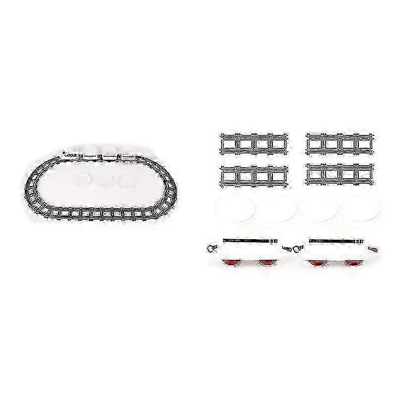 2set Sushi Train Rotary Sushi Toy Track Conveyor Belt Rotating Table Food Train Set A & B