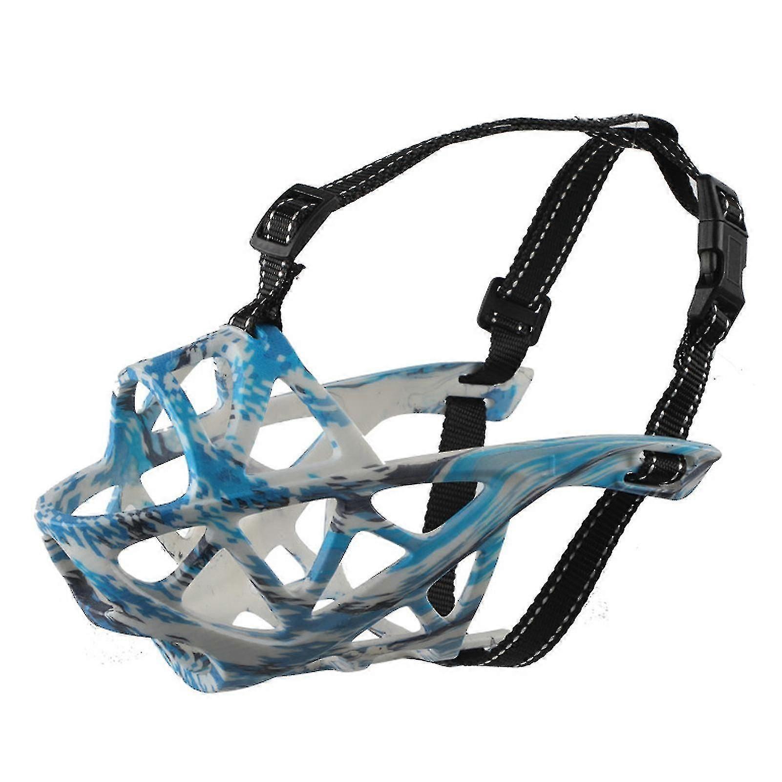 調整可能なアンチイーティング、アンチリッピング、アンチバイトドッグマズル通気性中空バスケットマズル犬用