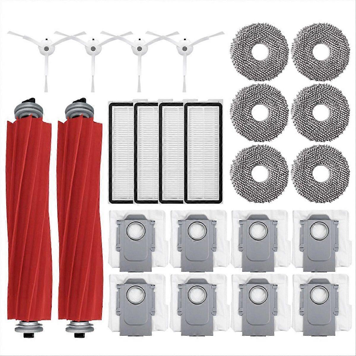 For Q MaxV/Qrevo MaxV Robot Vacuum Cleaner Accessory Dust Bag Main Side Brush Hepa Filter Mop Cloth