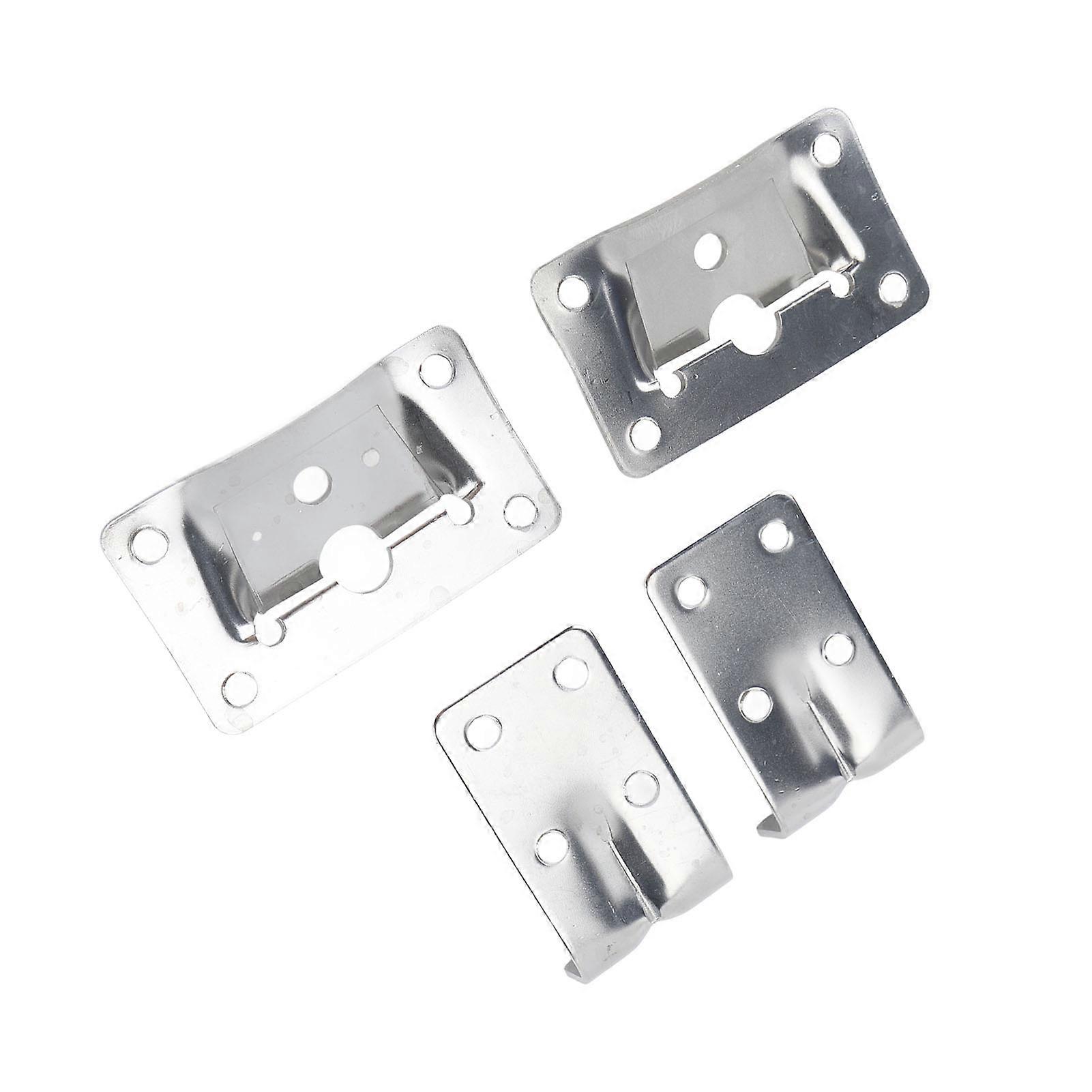 Removable Stainless Steel Caravan 1 Pair Desktop Removable Table Bracket Replacement for RV Yacht Ship 