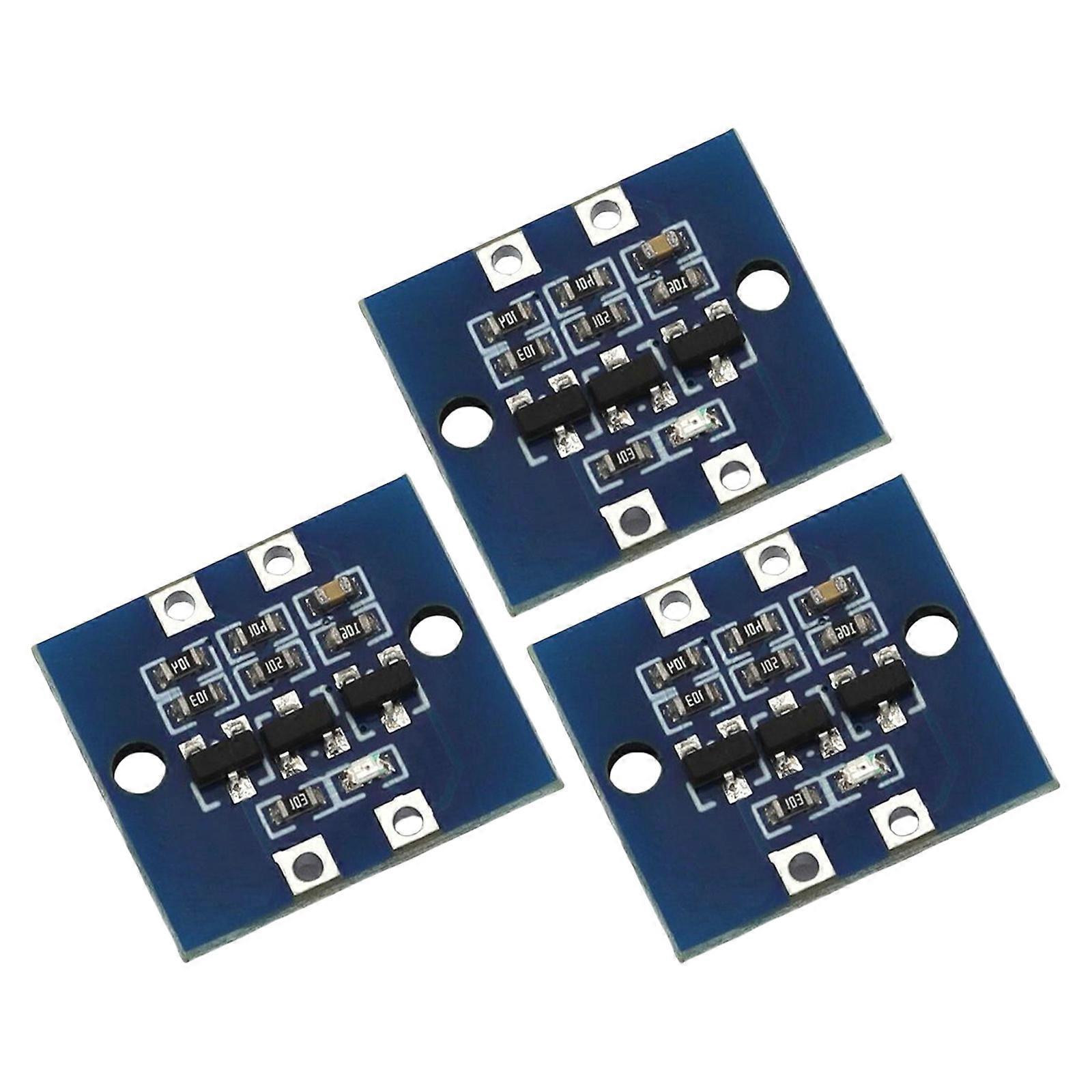 Touch Electronic Switching Module SelfLocking Power Control Circuit 2V To 30V Input 3A Output Compactly Design For PowerBanks Multicolor