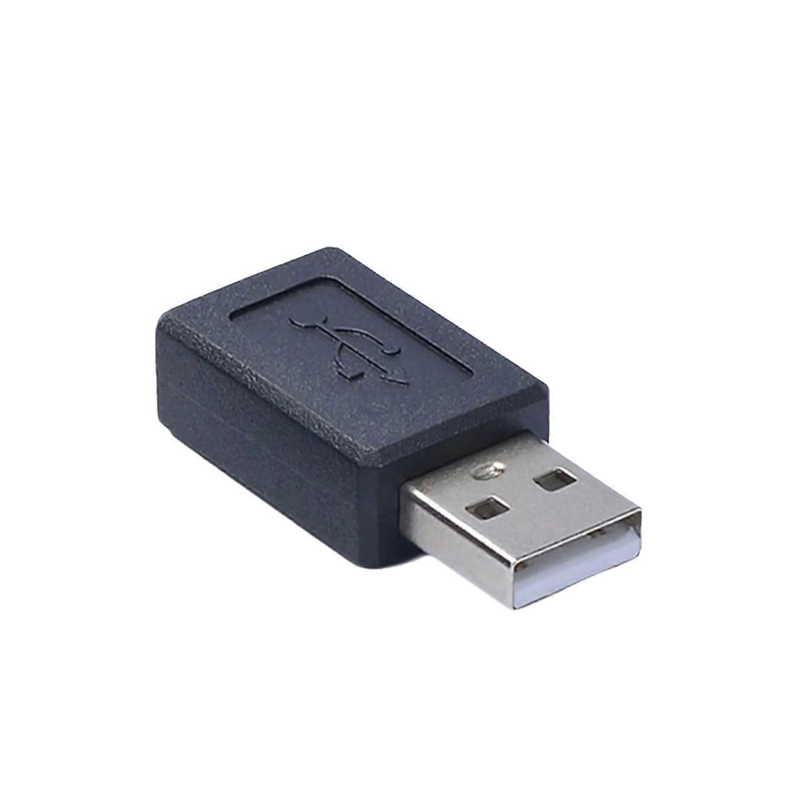 USB to USB C Adapter USB C Female to USB 2.0 Male Adapter Type C Charging Converter 480mbps Data Transfer for Laptops Multicolor