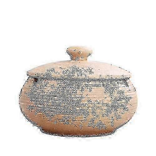 Ceramic Ashtray With Windproof Lid For Indoor Outdoor