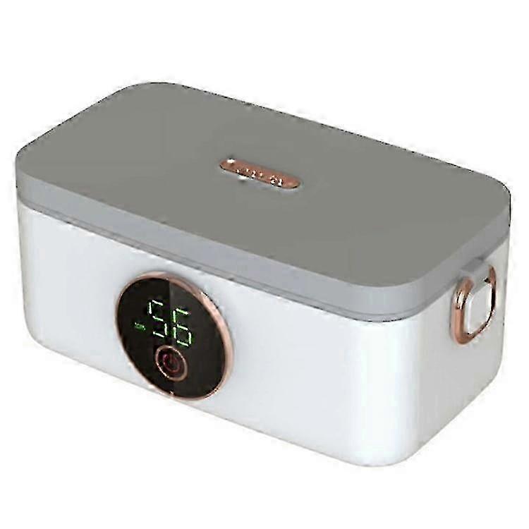 New 45W Wireless Heated Lunch Box with 1600mAh Battery & 6-Gear Settings, for Personal Warming Needs