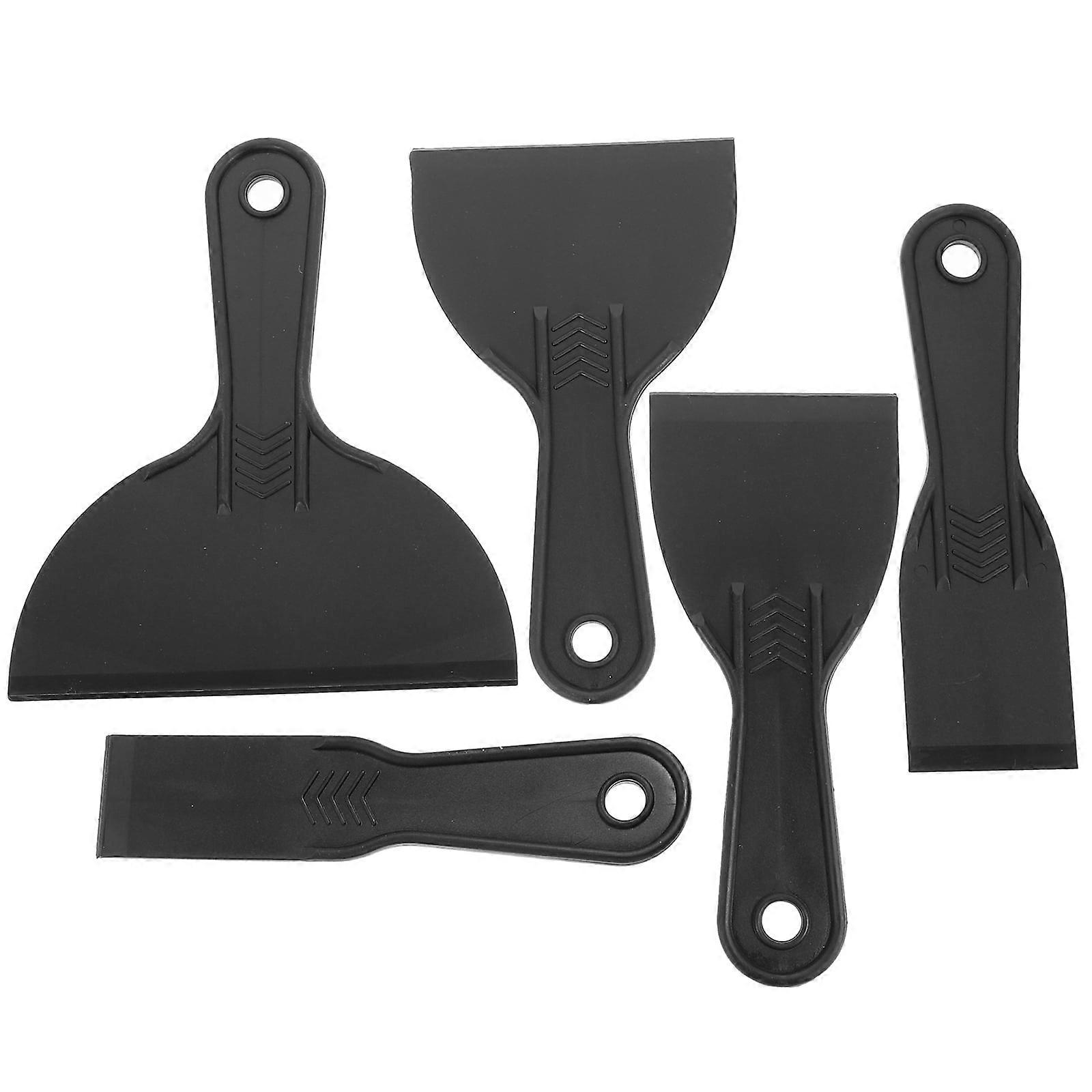 Mizh 5pcs Car Vinyl Wrap Scraper Wallpaper Scraper Tools Professional Paint Scraper Tools