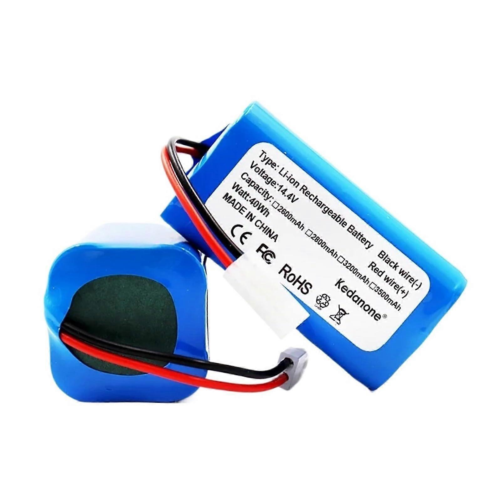 Battery Pack 14.4V 6800mAh Lithium Ion Battery Compatible With Robot Vacuum Cleaner