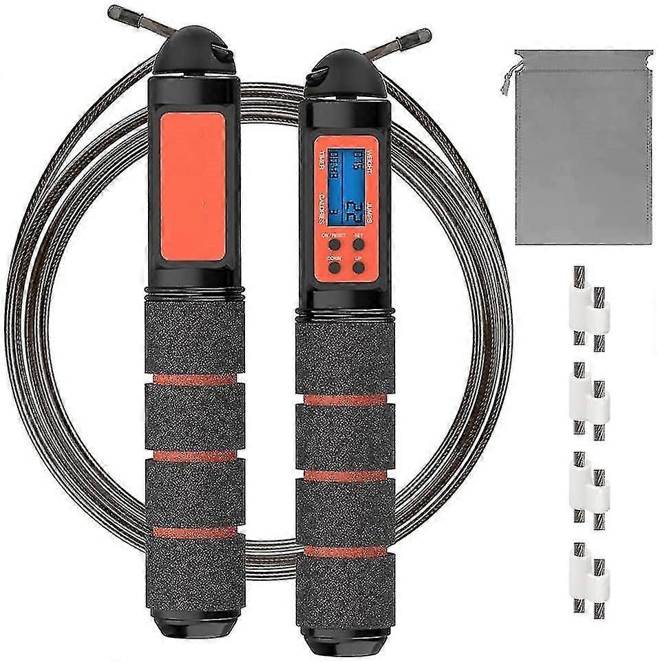 Speed Skipping Rope With Calorie Counter
