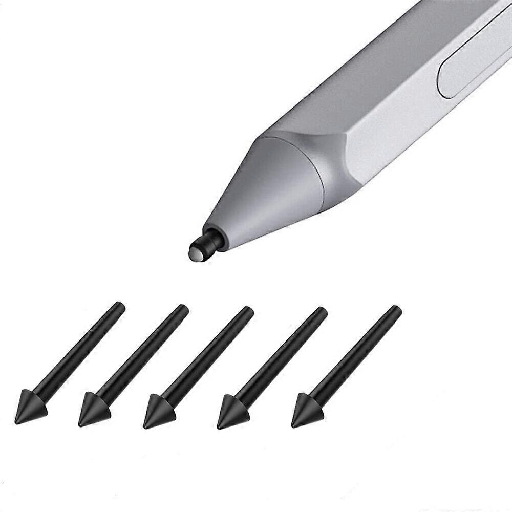 5Pcs 2H Stylus Tips Replacement, High Sensitivity Pen Nibs for compatible with Microsoft Surface Pro 7/6/5/4/Book/Studio/Go