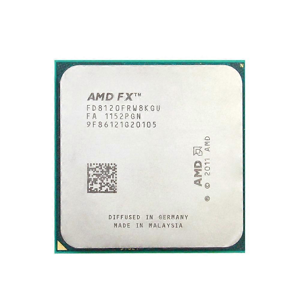 FX-8120 CPU - Socket AM3+ 8 Cores 8 Threads 3.10GHz 8MB L3 Cache 125W TDP.