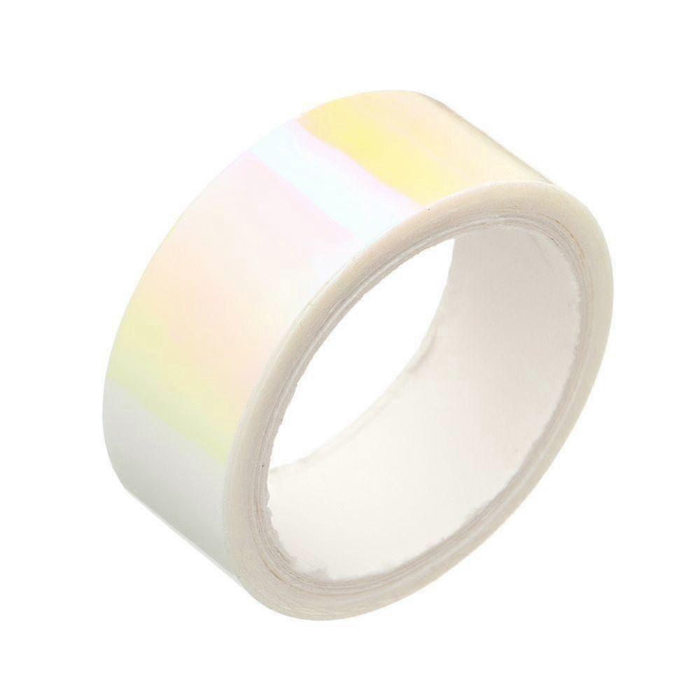 Removable Graphic Tape Rainbow Scrapbooking Mirror Wrapping Holographic  Student