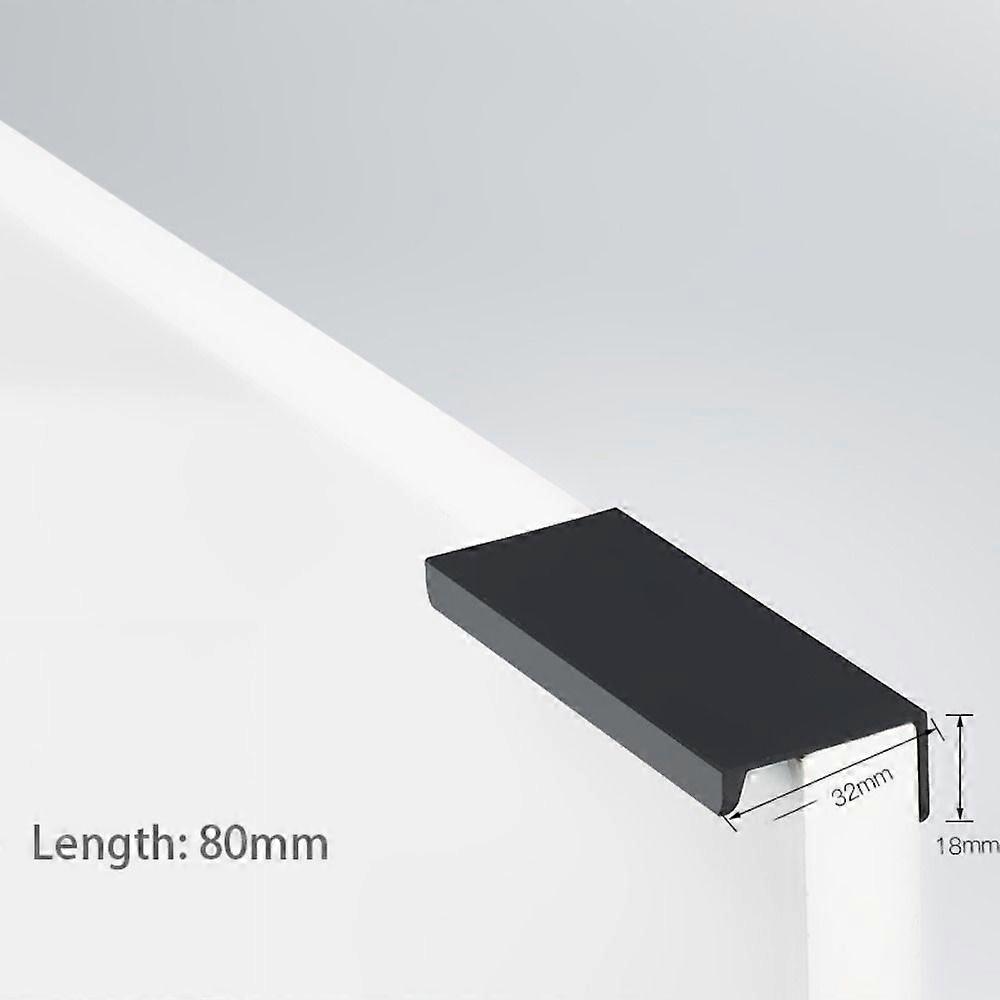 Embedded Hidden Cabinet Handle Aluminum Cabinet Pulls New Drawer Knobs