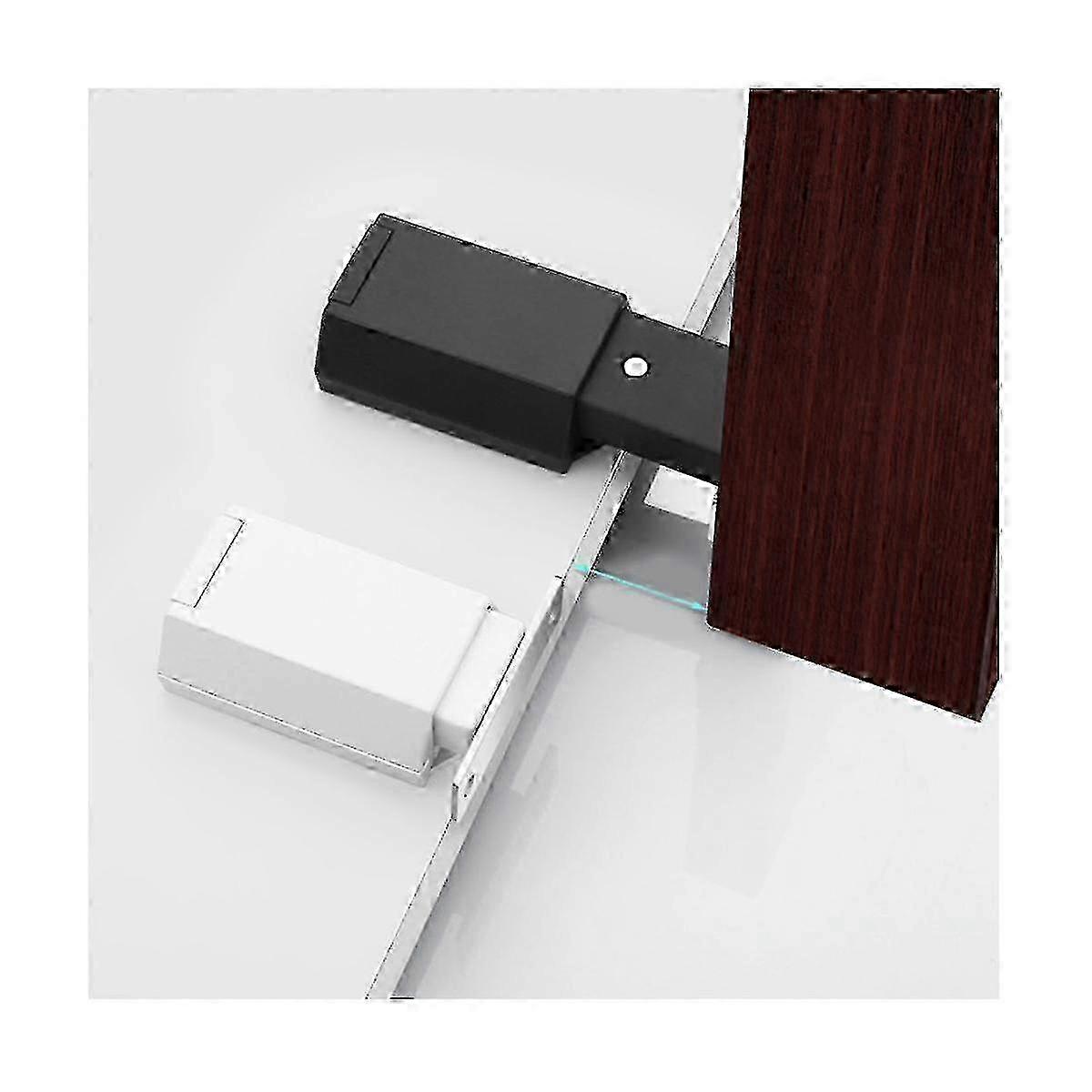 4pc Push Open Cabinet Hardware Magnetic Latch for Closet
