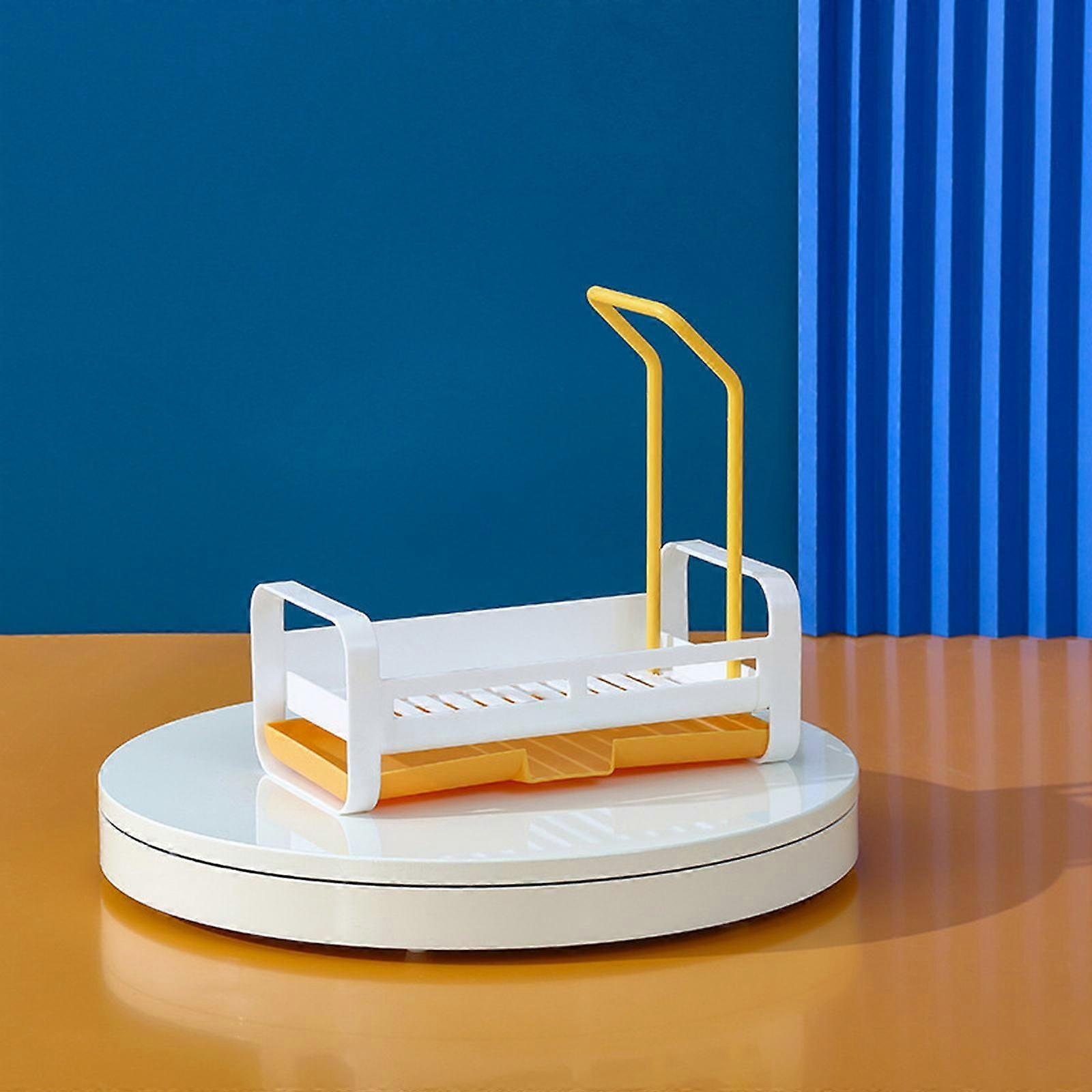 XIUH Kitchen Supplies，Kitchen Tools Punch Free Kitchen Multi Function Sink Storage Rack Washbasin Rag Rack Basket Rack