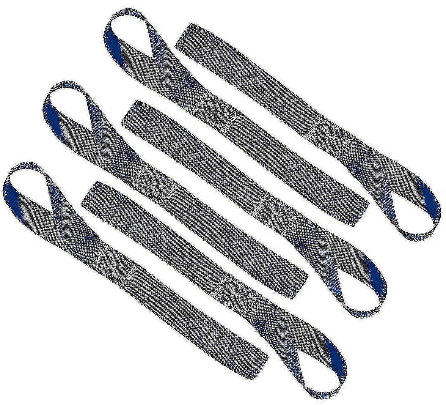 Soft Loop Tie Down Straps - 1,500 Load Capacity- 6 Pack - Loops For Dirt Bikes,blue Xxf