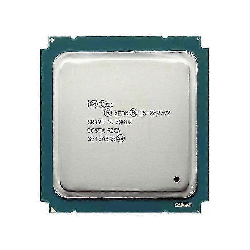 f Xeon E5-2697V2 CPU - Socket LGA 2011 12 Cores 24 Threads 2.7GHz 30MB L3 Cache 130W.