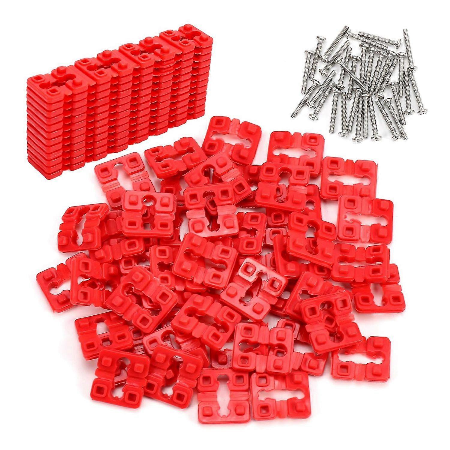 48 Pcs Switch and Receptacle Spacers, Plastic Switch and Receptical Spacers for Electrical Box with 30 Pcs Screws