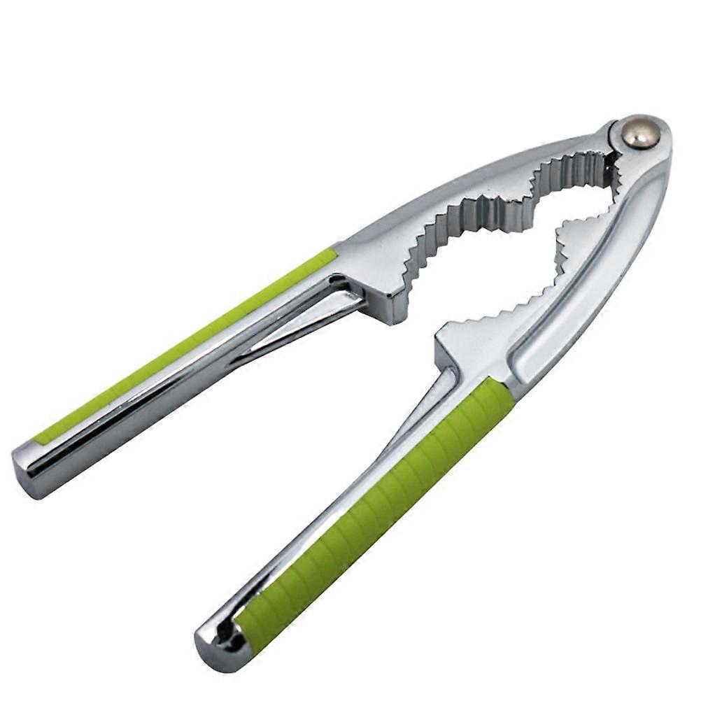 Heavy Duty Walnut Lobster Nutcracker Lobster Crab Nut Seafood with Green Non-slip Handle