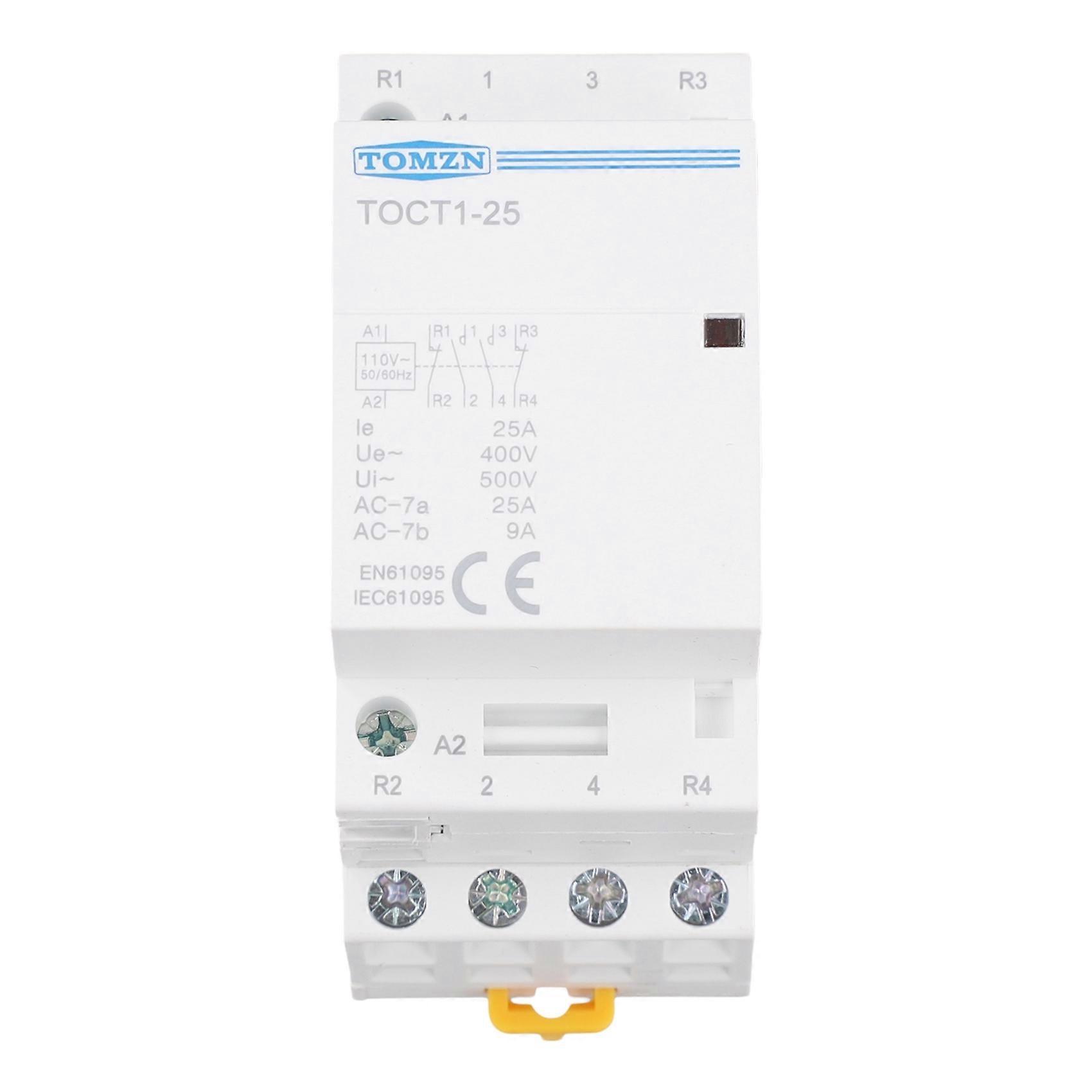 TOCT1-25 4P 25A AC Modular Contactor
