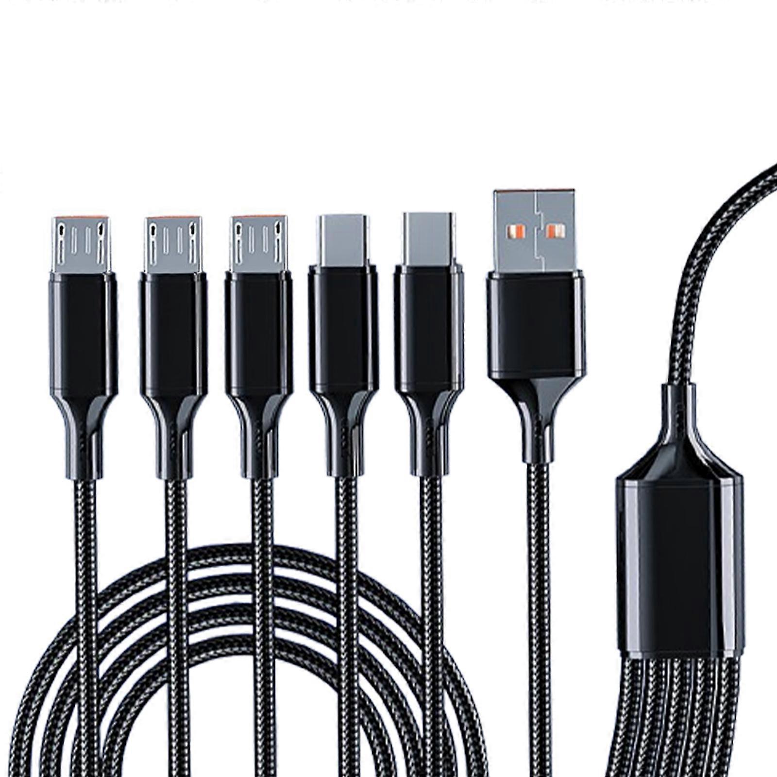 USB To USB C Adapter Cable For Efficient Charging Of Phones Tablets Accessories Power Cable Suitable For Public Space Multicolor