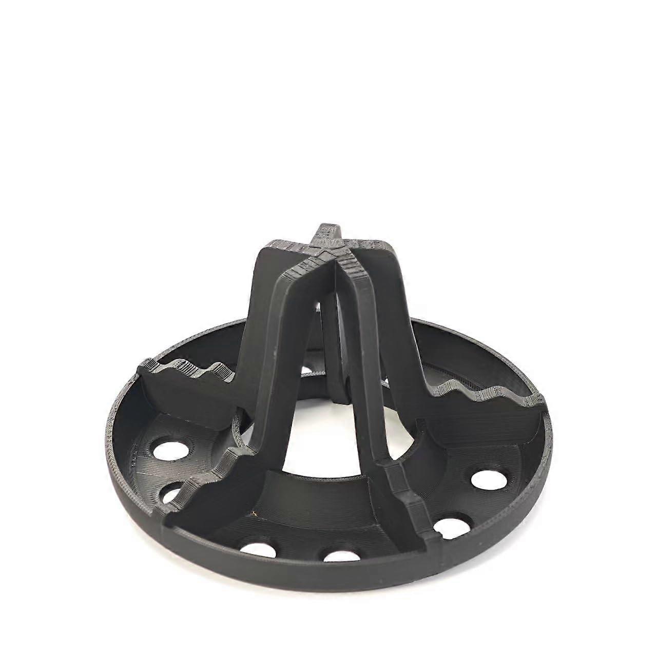 Water Bottle Drying Rack Stand for Large Bottles, Stackable Black Holder, 4.5 x 3 Inches